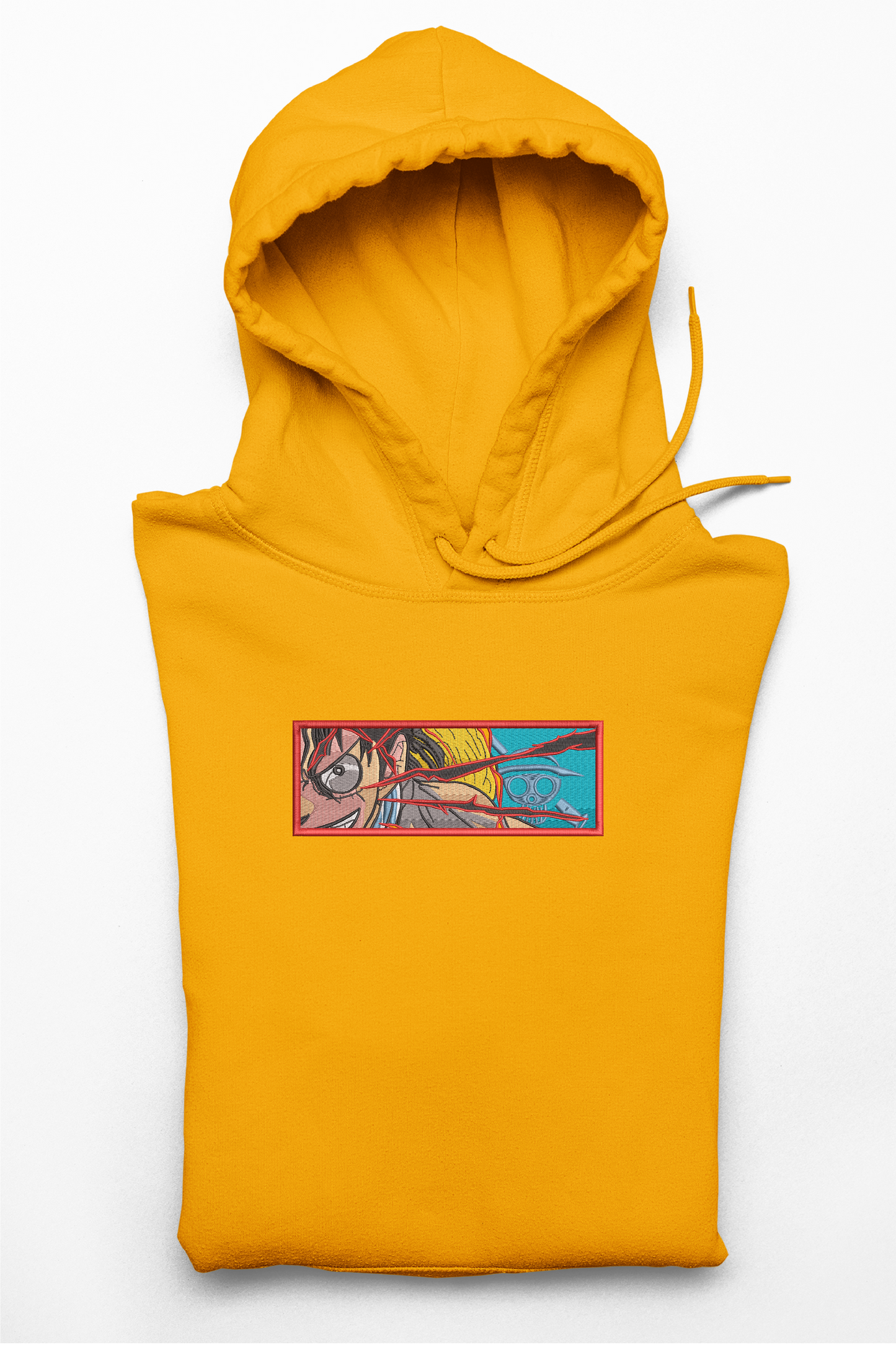 Hanorac anime brodat cu Luffy din One Piece