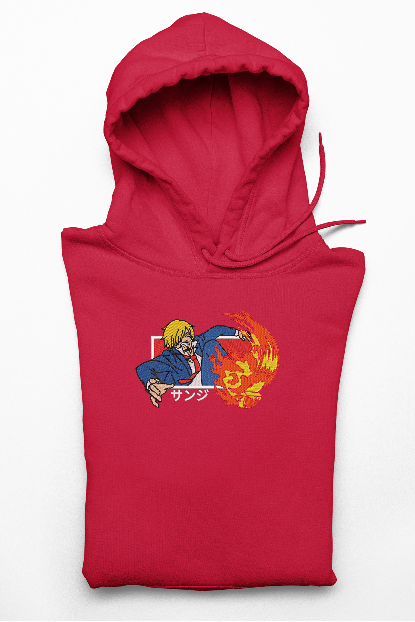 Hanorac anime brodat cu Sanji din One Piece