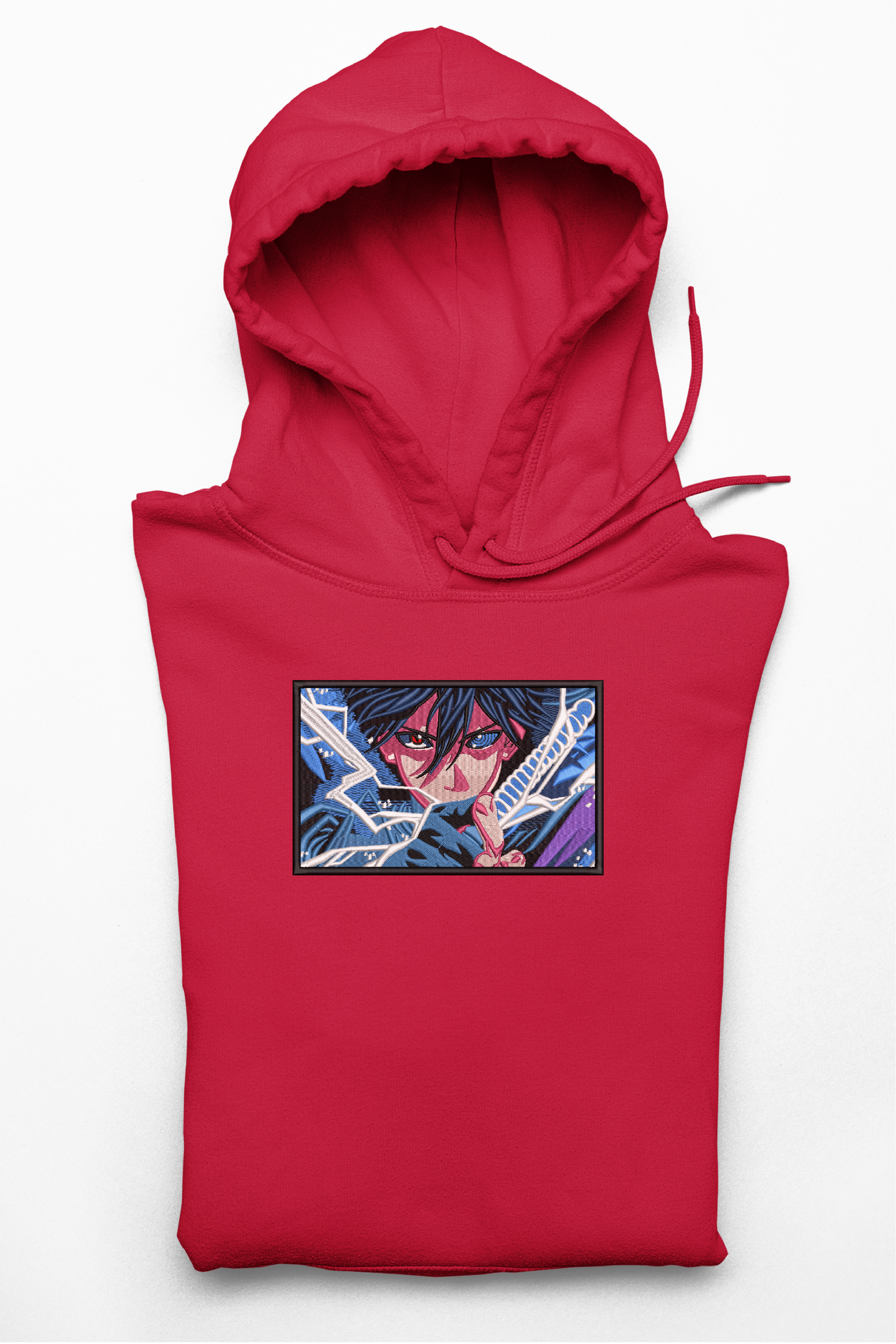 Hanorac anime brodat cu Sasuke din Naruto Shippuden