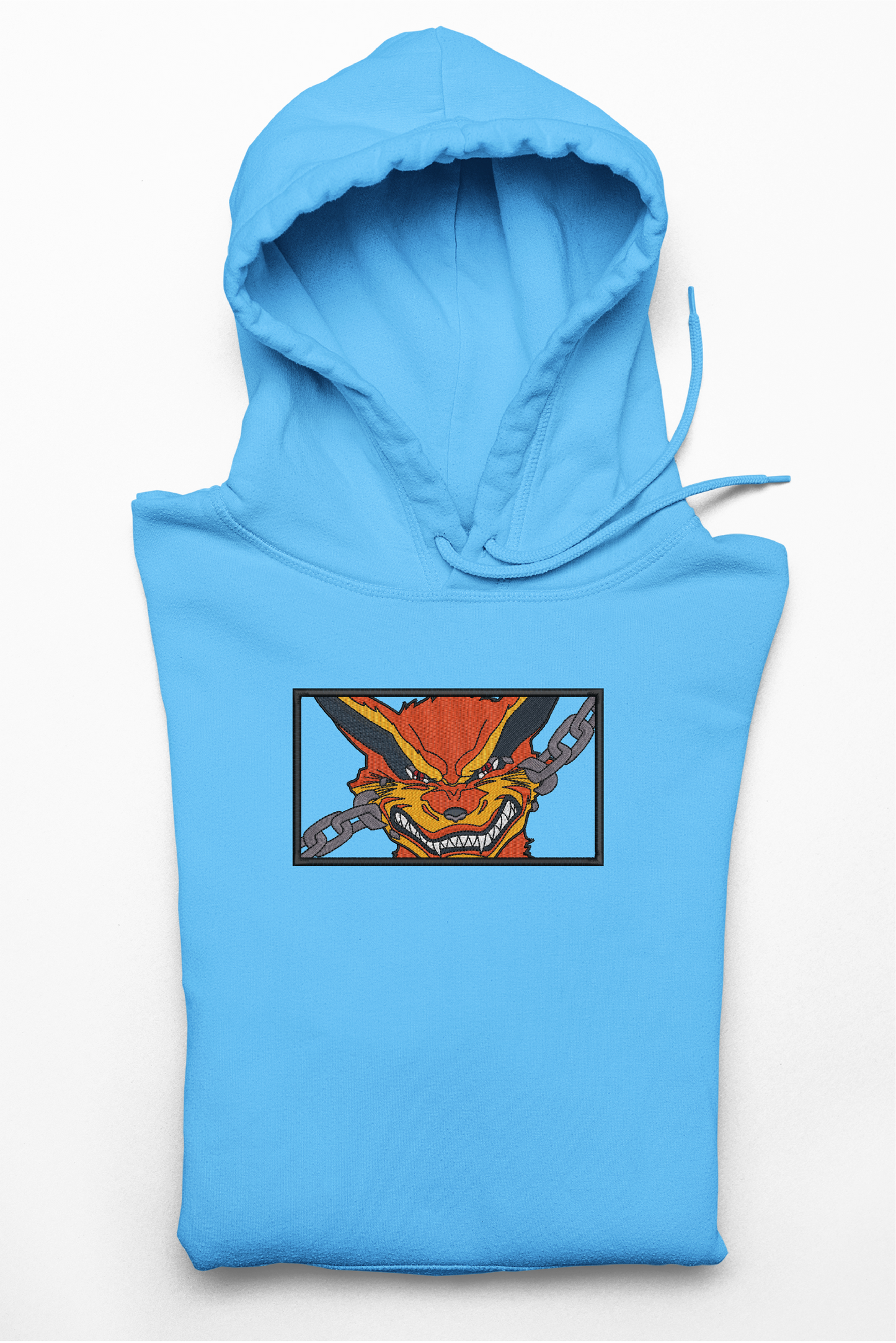Hanorac anime brodat cu Kurama din Naruto Shippuden
