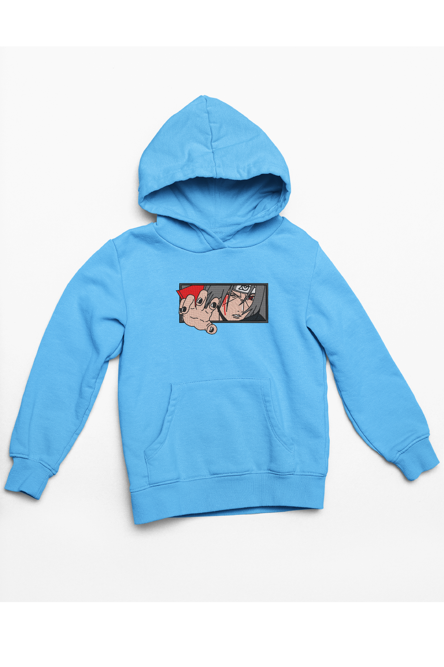 Hanorac anime brodat cu Itachi din Naruto Shippuden