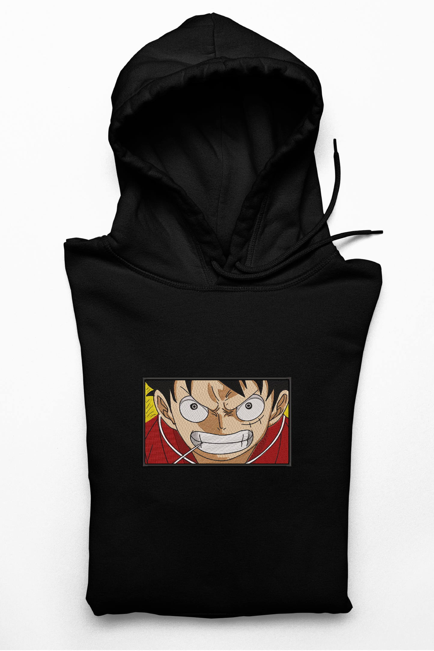 Hanorac anime brodat cu Luffy din One Piece