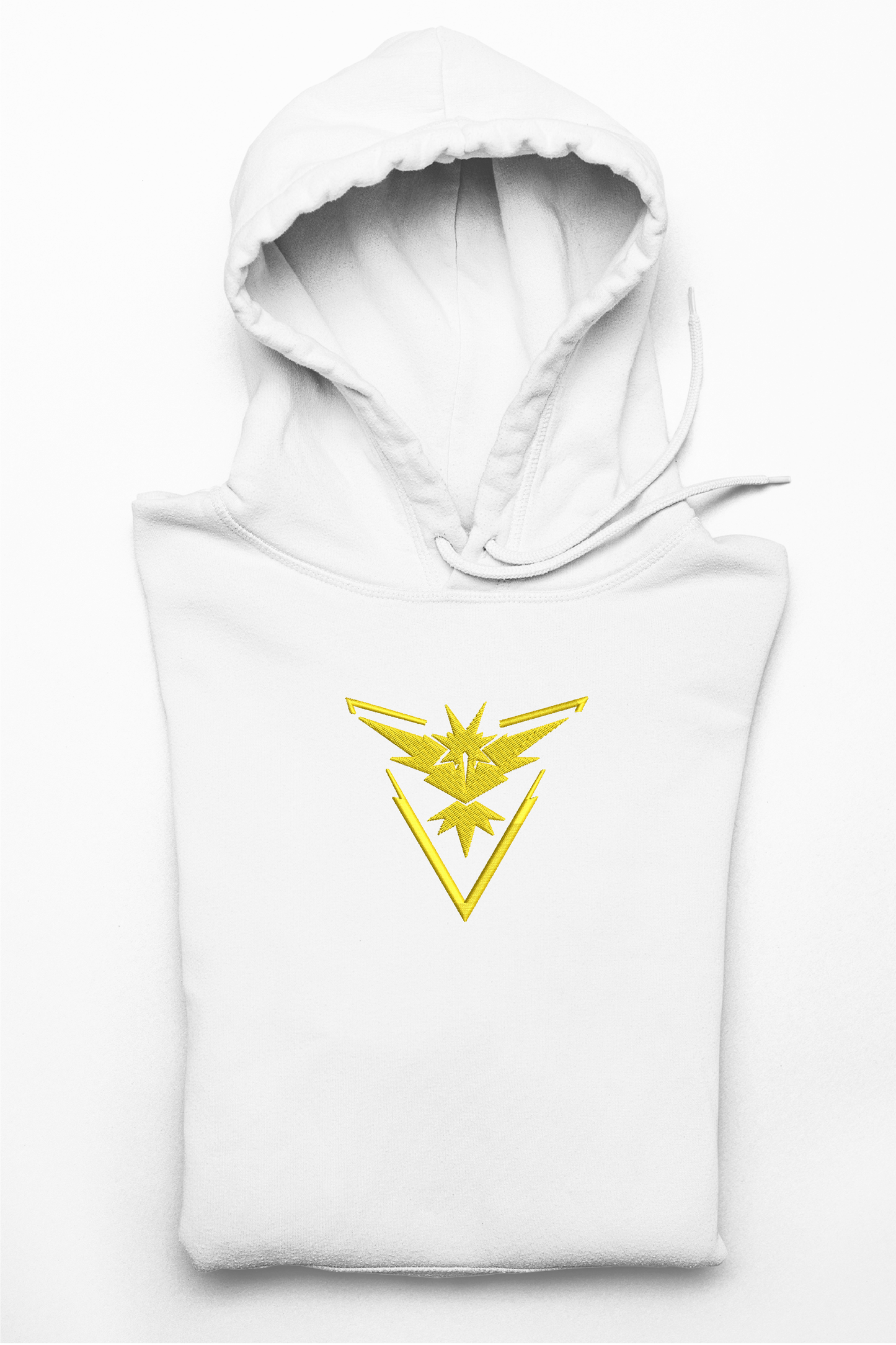 Hanorac anime brodat cu Yellow Team din Pokemon