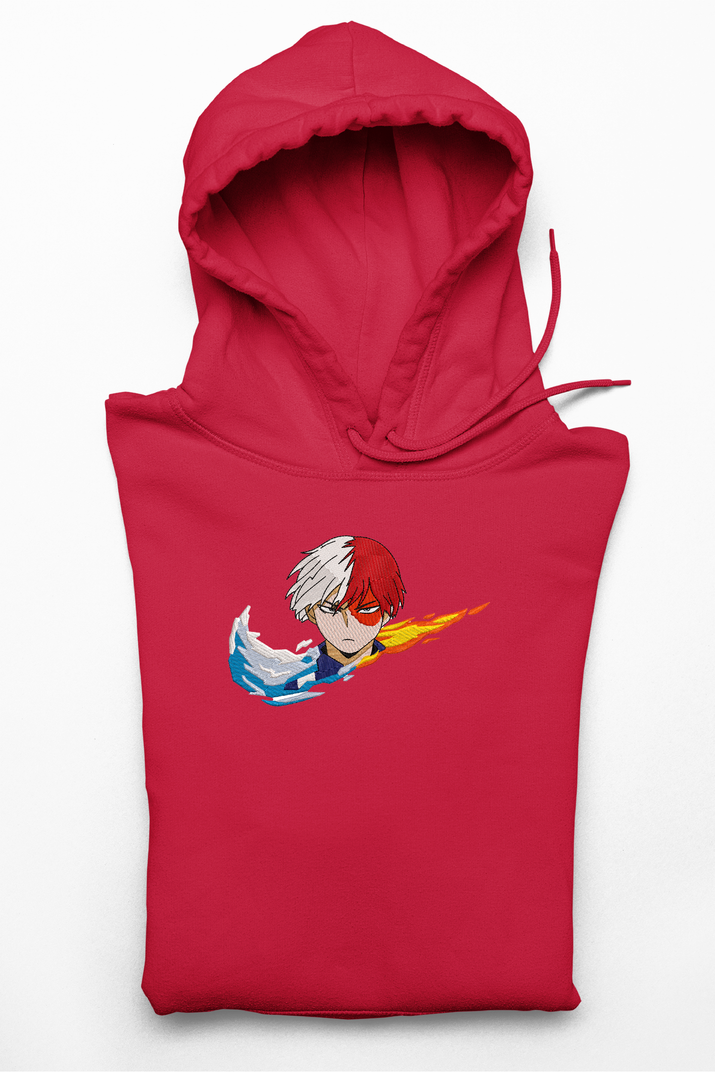 Hanorac anime brodat cu Todoroki din My Hero Academia