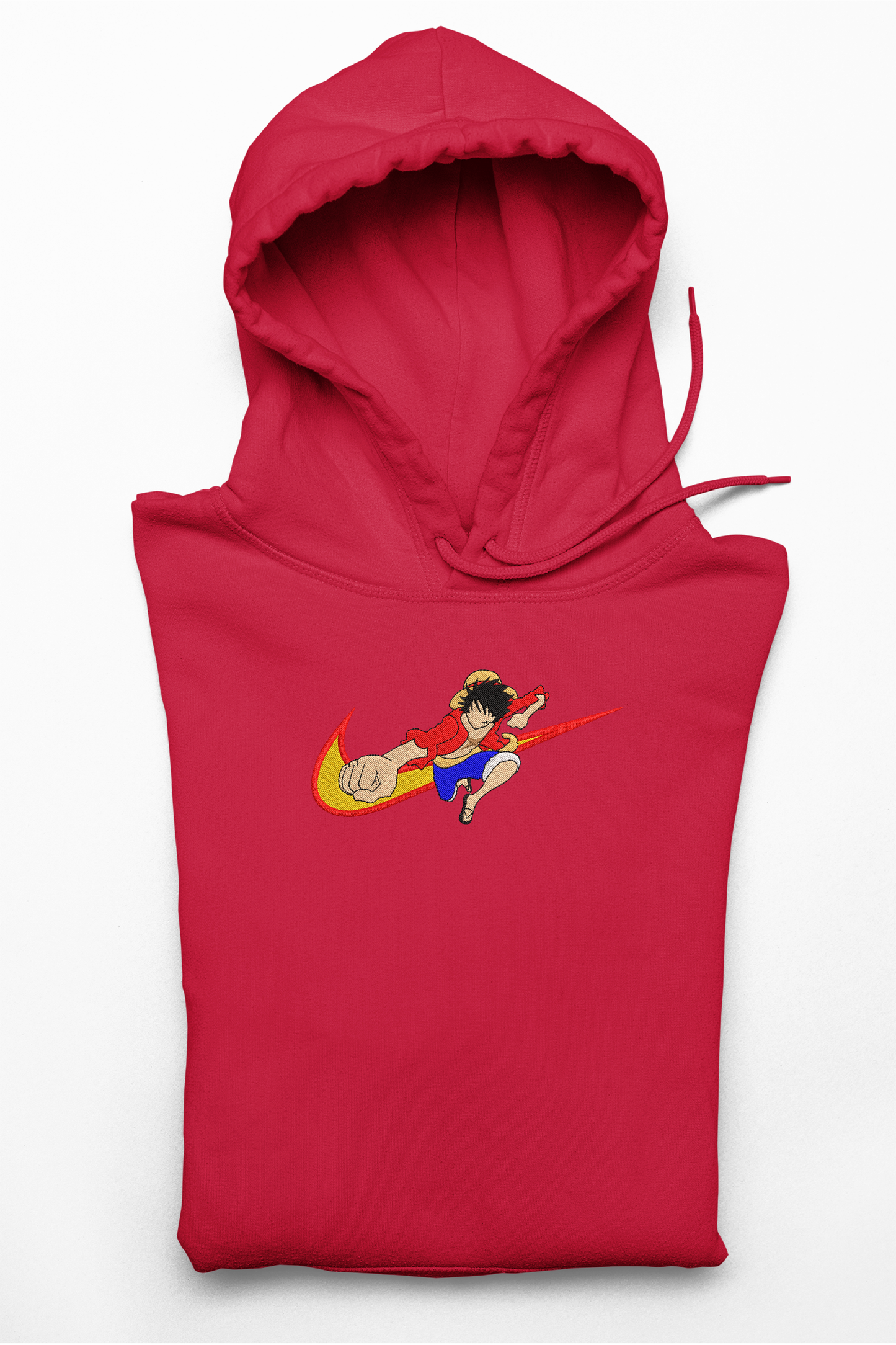 Hanorac anime brodat cu Luffy din One Piece
