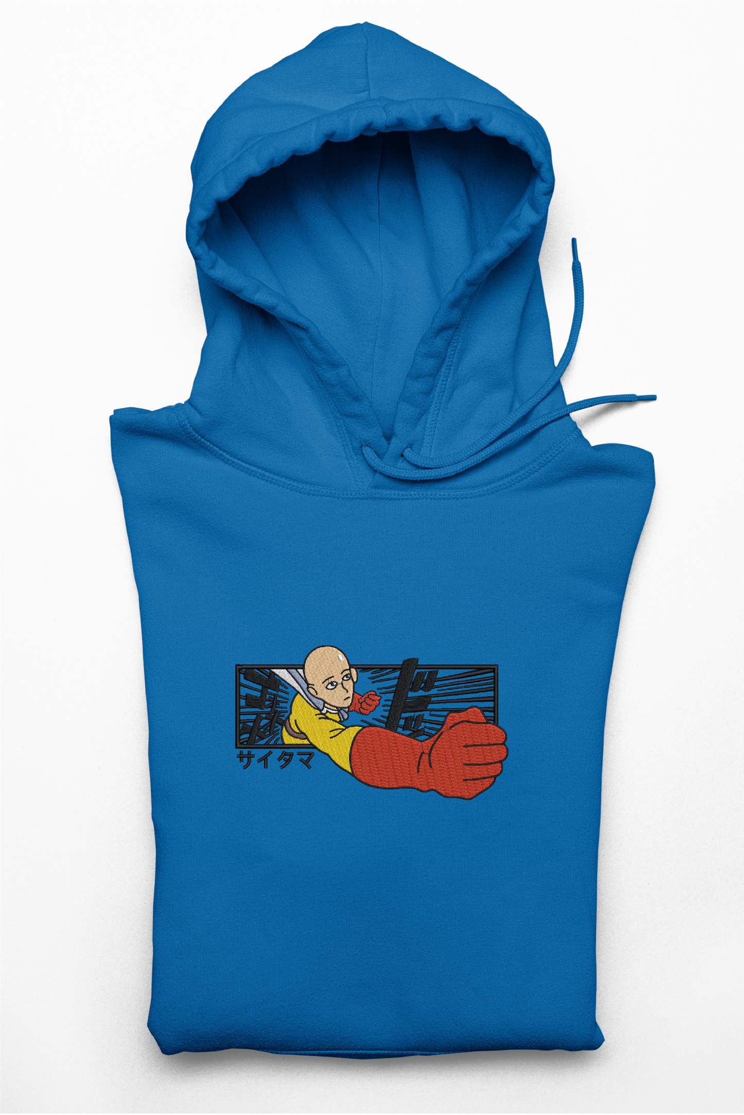 Hanorac anime brodat cu One Punch Man
