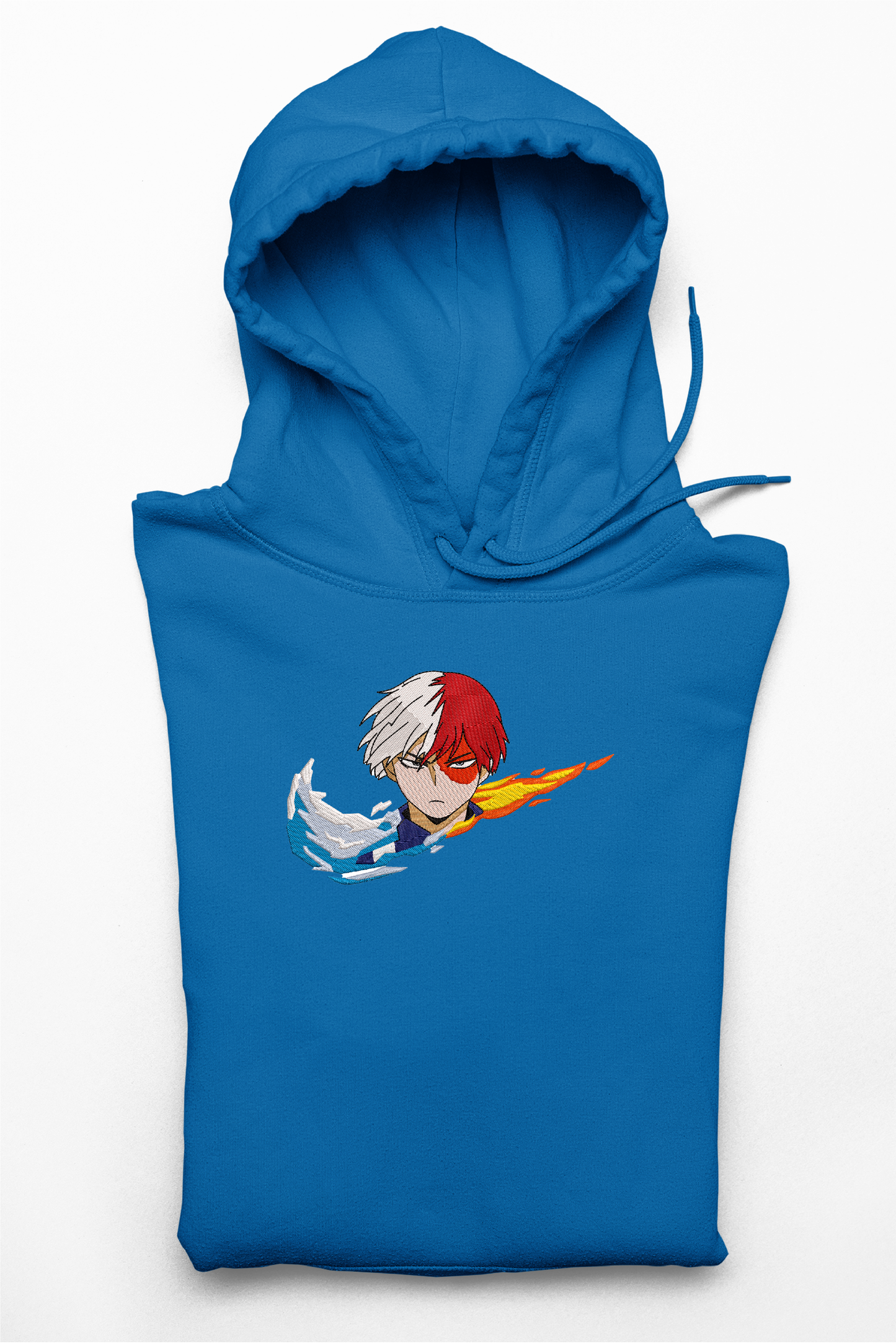 Hanorac anime brodat cu Todoroki din My Hero Academia