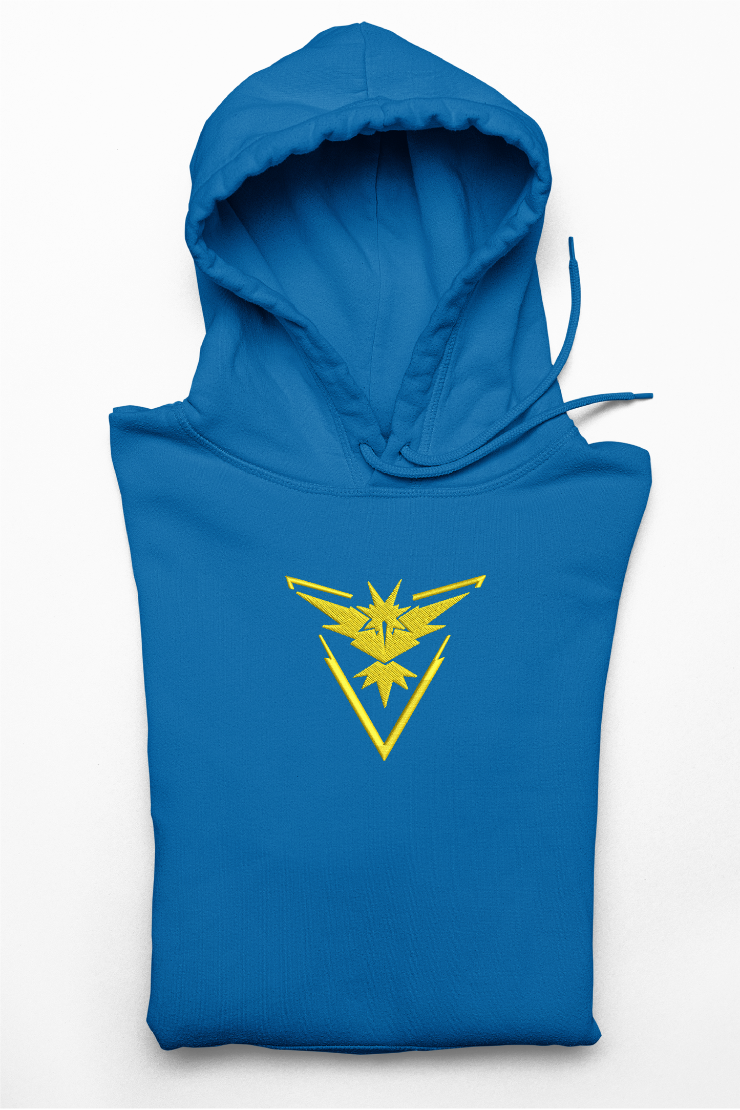 Hanorac anime brodat cu Yellow Team din Pokemon