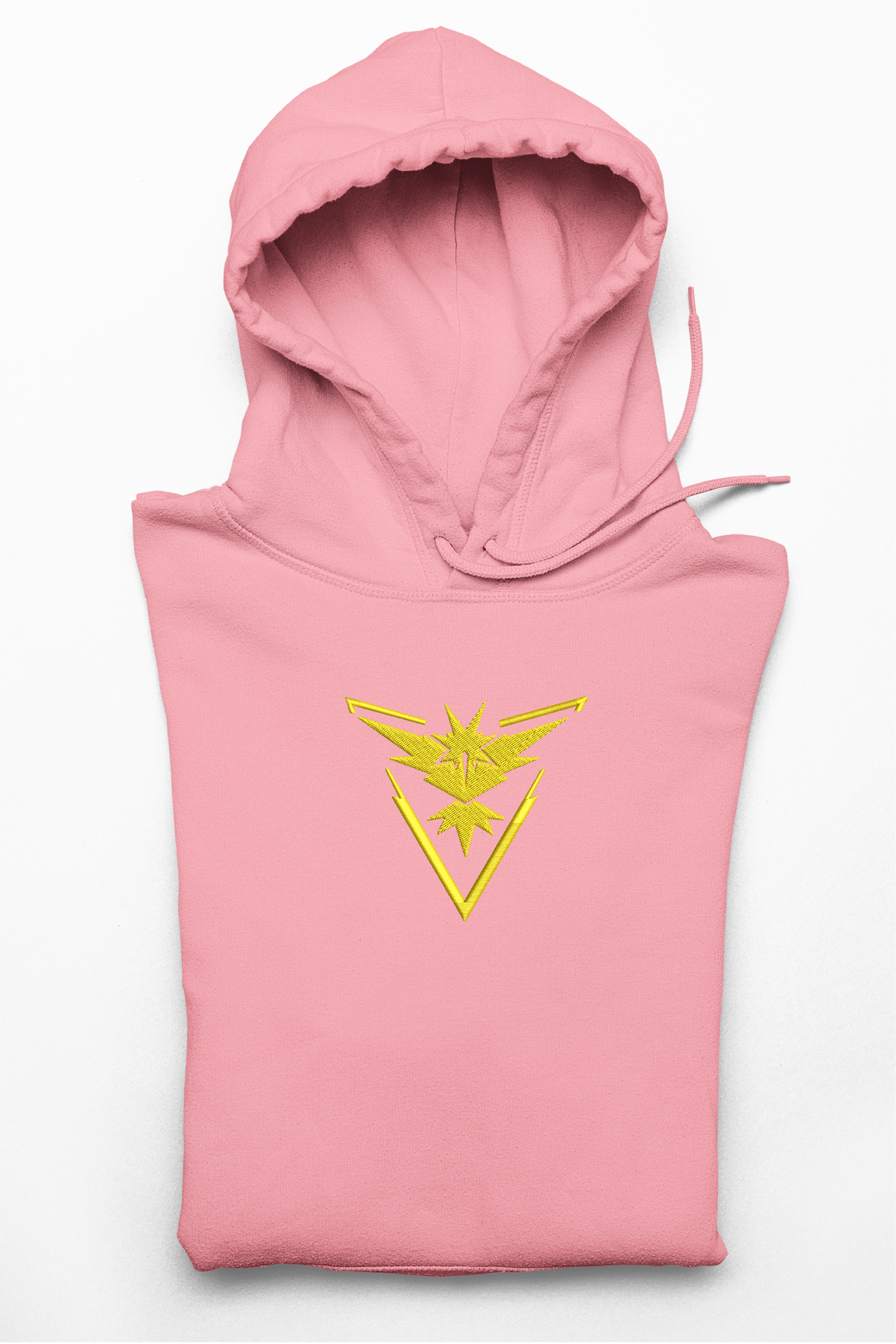 Hanorac anime brodat cu Yellow Team din Pokemon