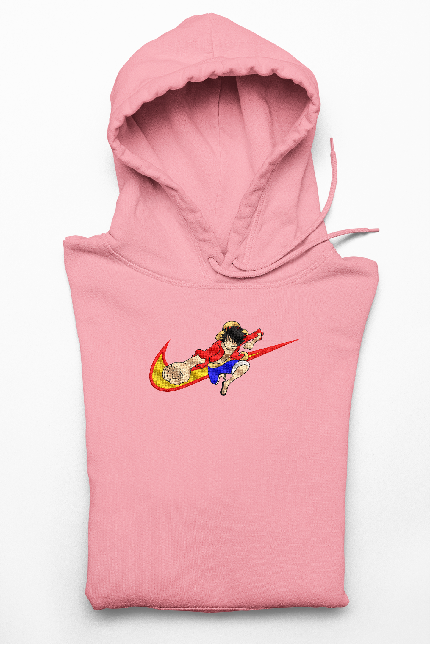 Hanorac anime brodat cu Luffy din One Piece
