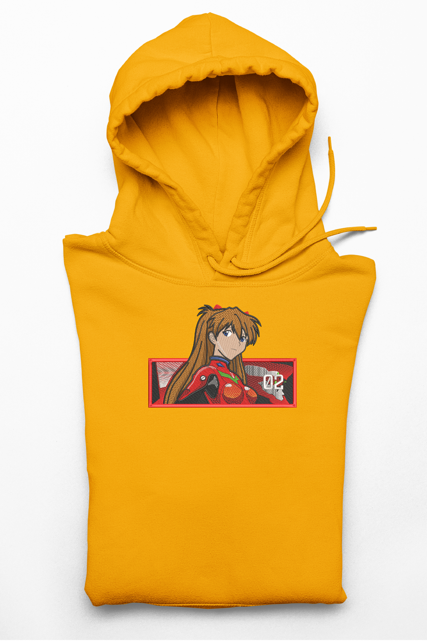 Hanorac anime brodat cu Asuka din Neon Genesis Evangelion