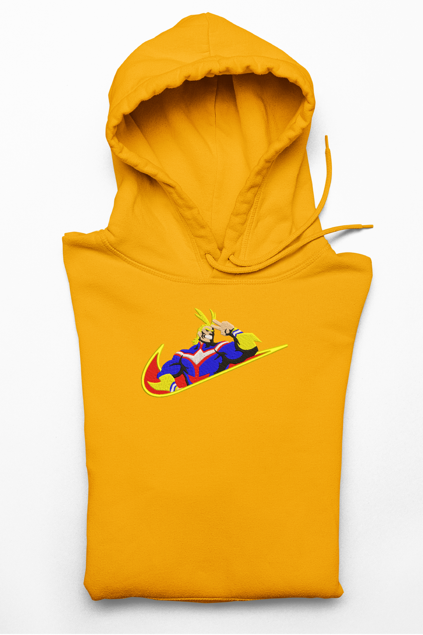 Hanorac anime brodat cu All Might din My Hero Academia