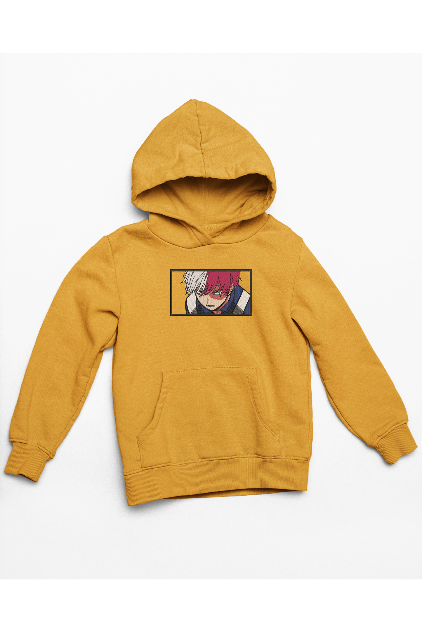 Hanorac anime brodat cu Todoroki v3 din My Hero Academia