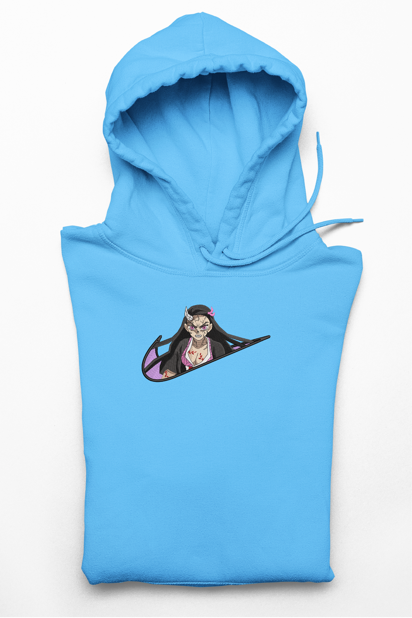 Hanorac anime brodat cu Nezuko v2 din Demon Slayer