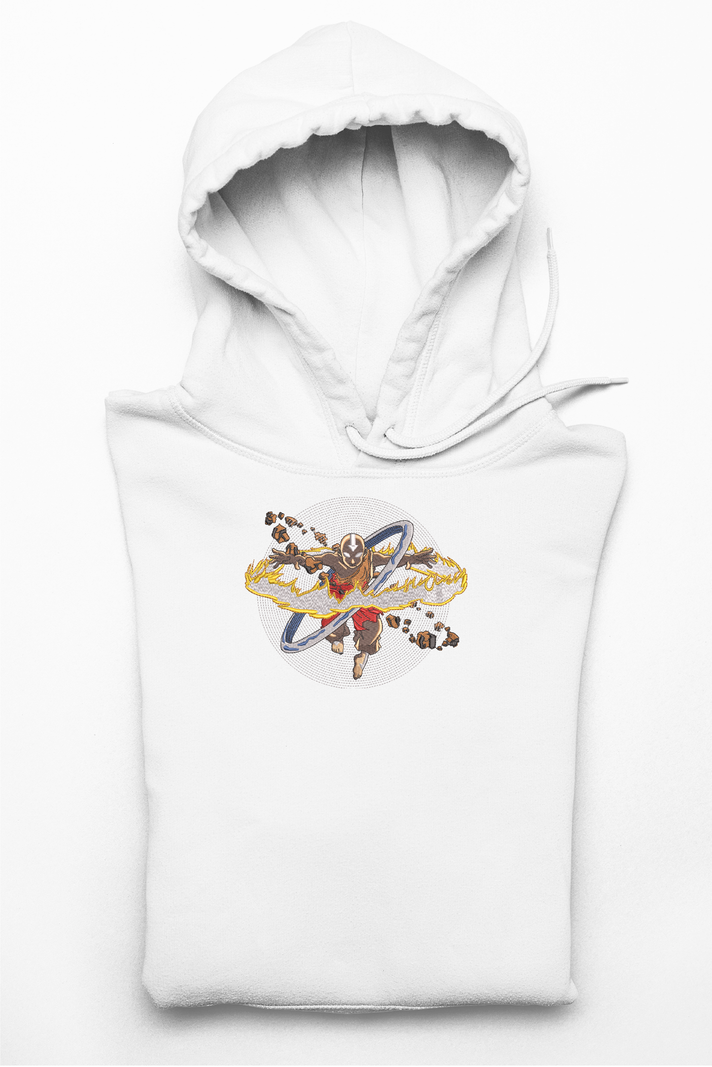Hanorac anime brodat cu Aang din Avatar