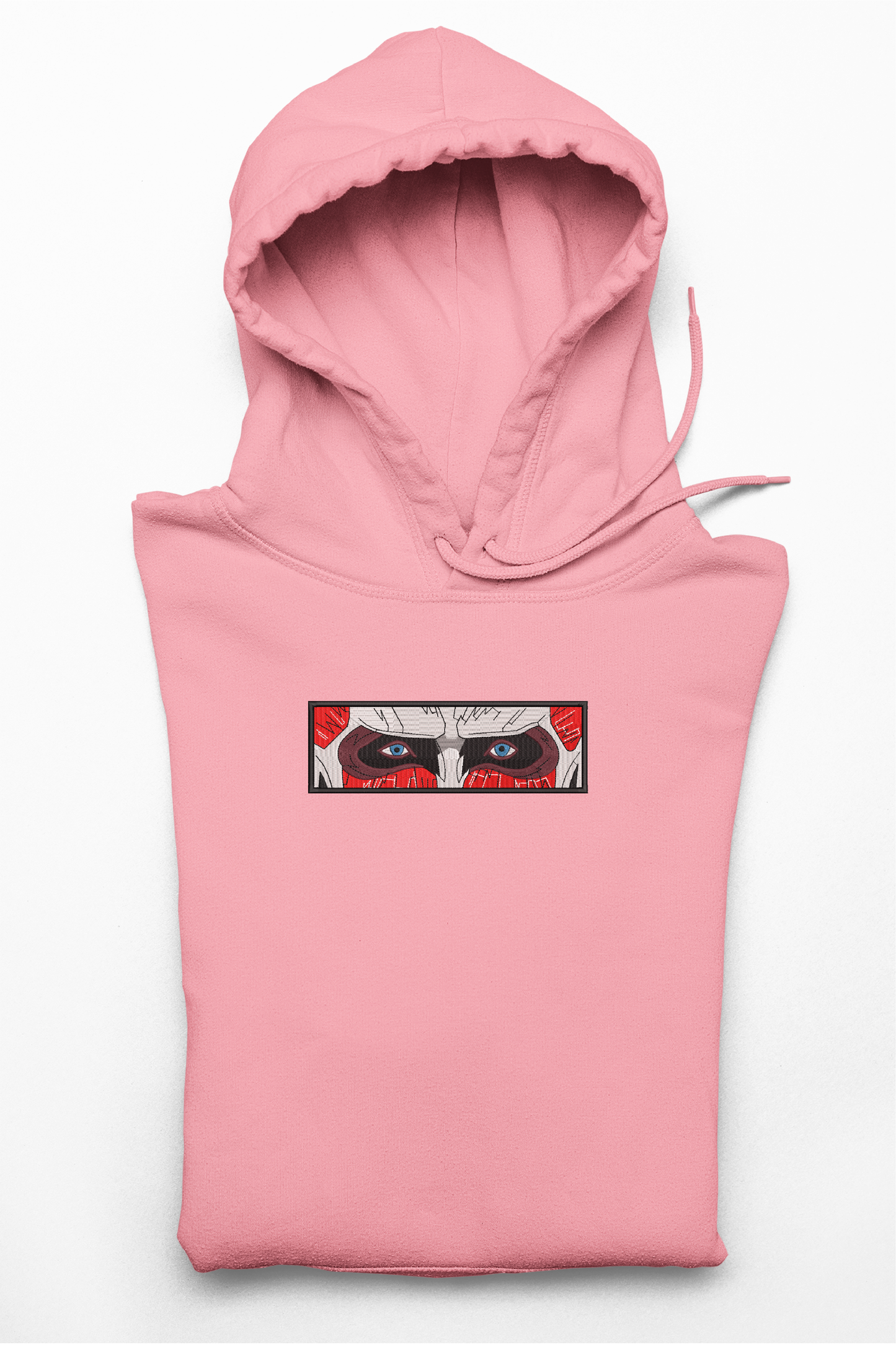 Hanorac anime brodat cu Colossal Titan din Attack on Titan