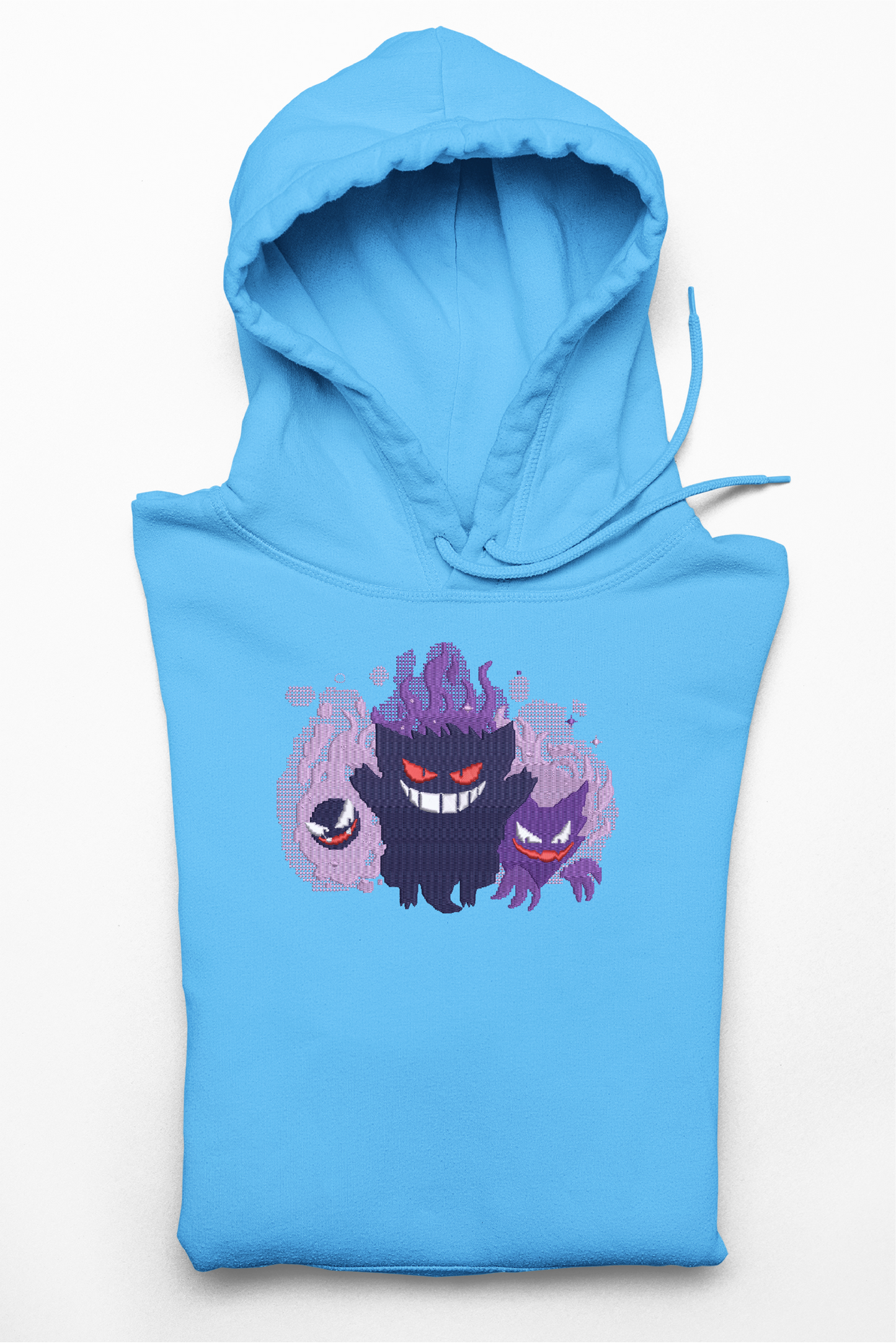 Hanorac anime brodat cu Ghost Evolution din Pokemon