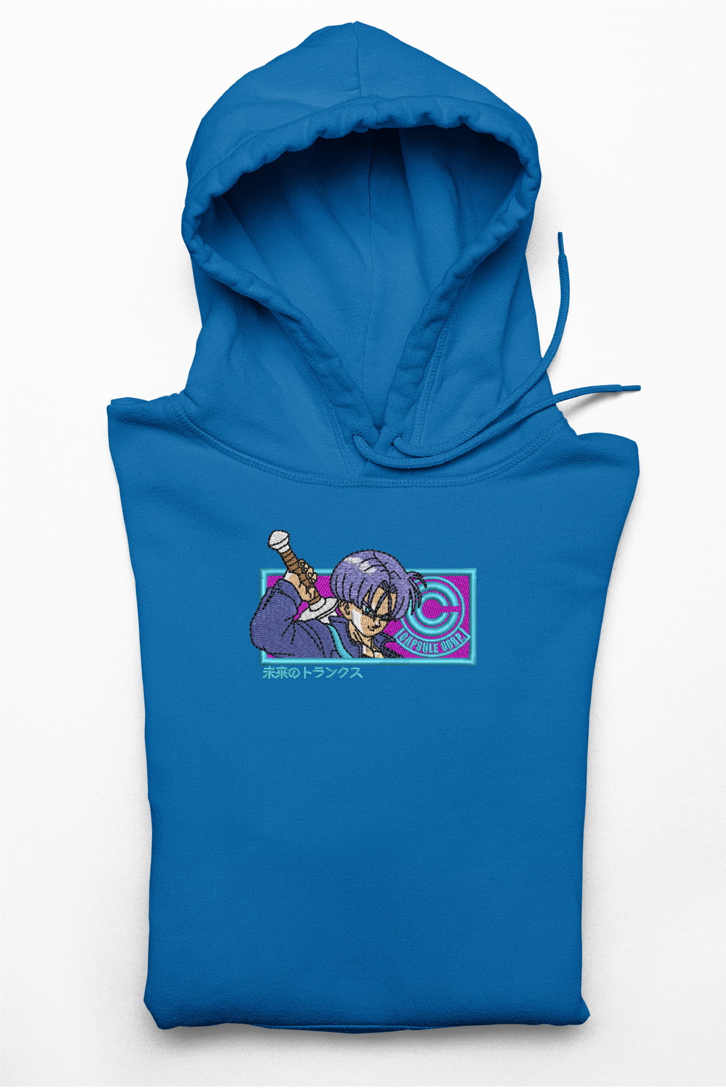 Hanorac anime brodat cu Trunks din Dragonball Z
