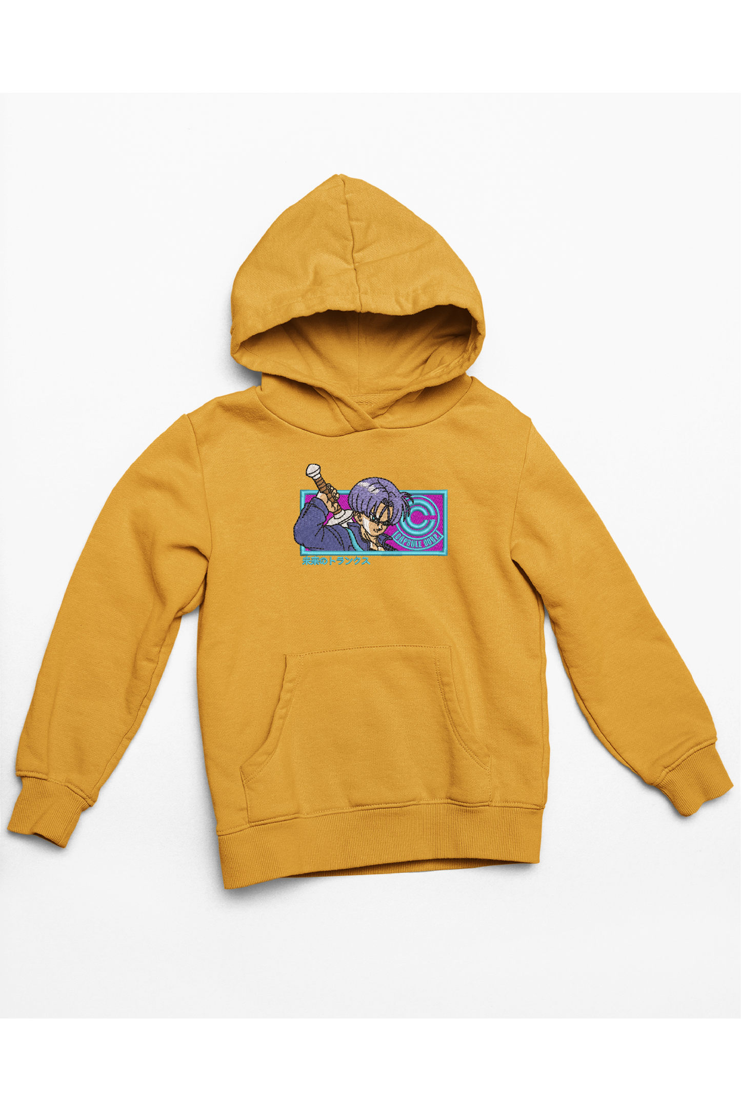 Hanorac anime brodat cu Trunks din Dragonball Z