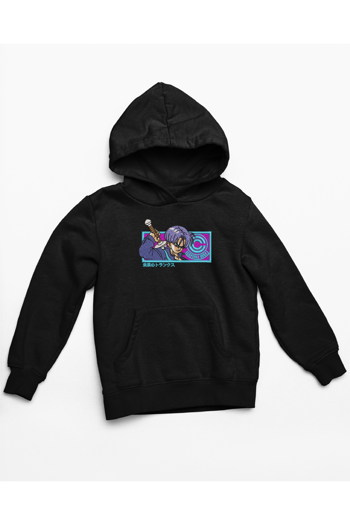 Hanorac anime brodat cu Trunks din Dragonball Z