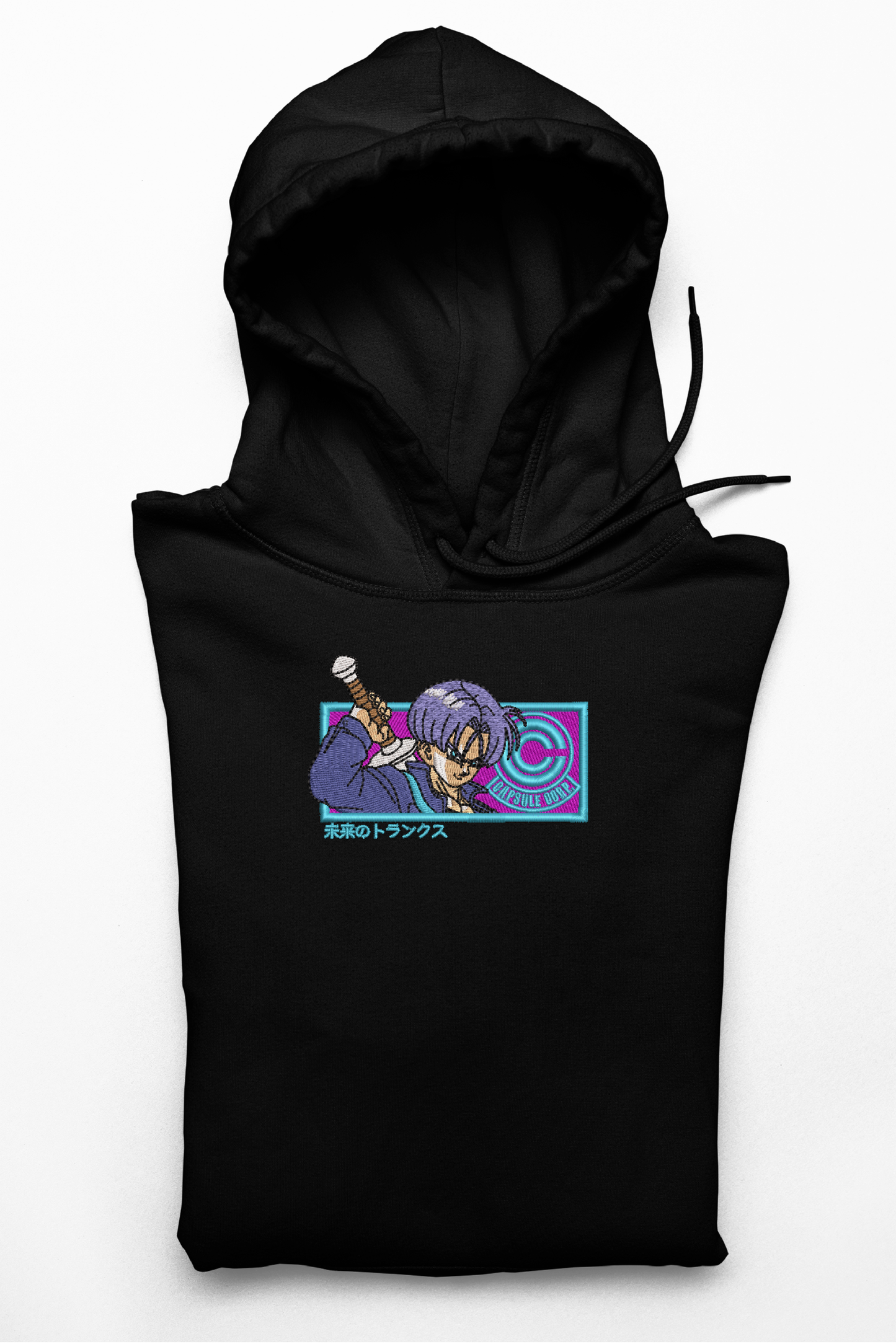 Hanorac anime brodat cu Trunks din Dragonball Z