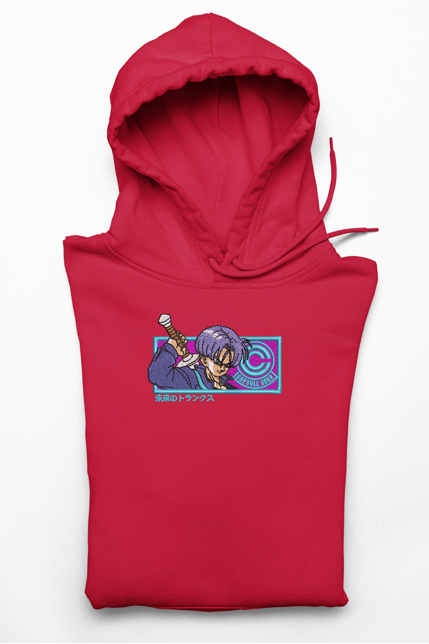 Hanorac anime brodat cu Trunks din Dragonball Z