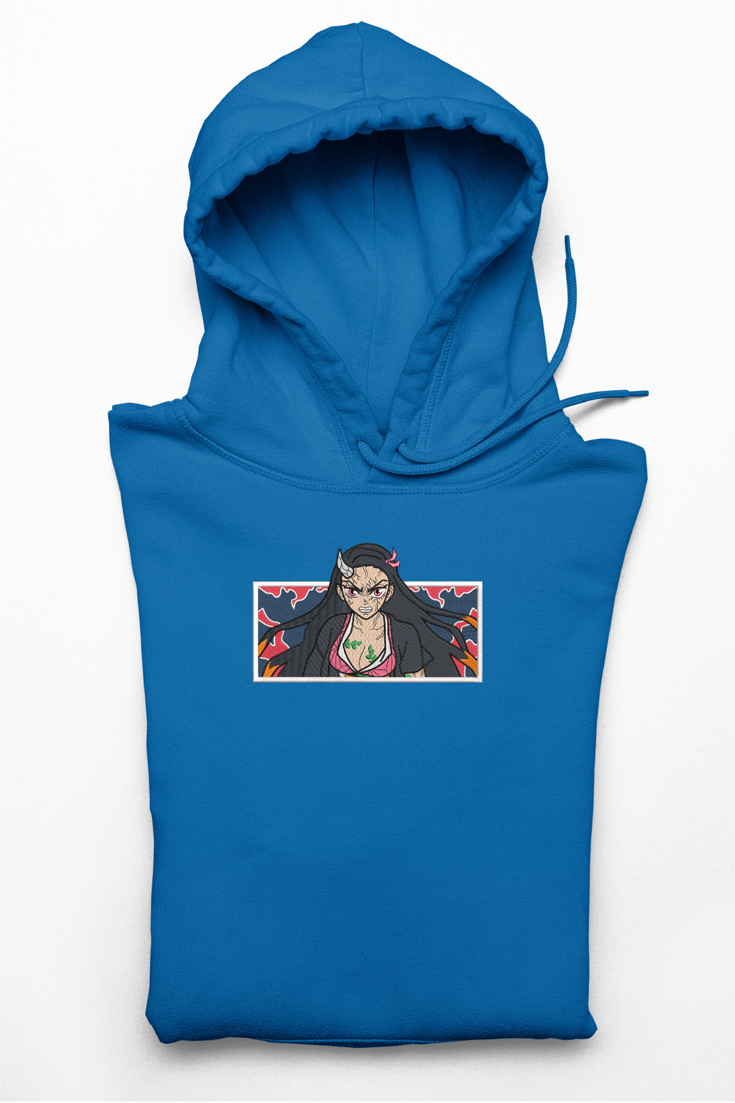 Hanorac anime brodat cu Nezuko v3 din Demon Slayer