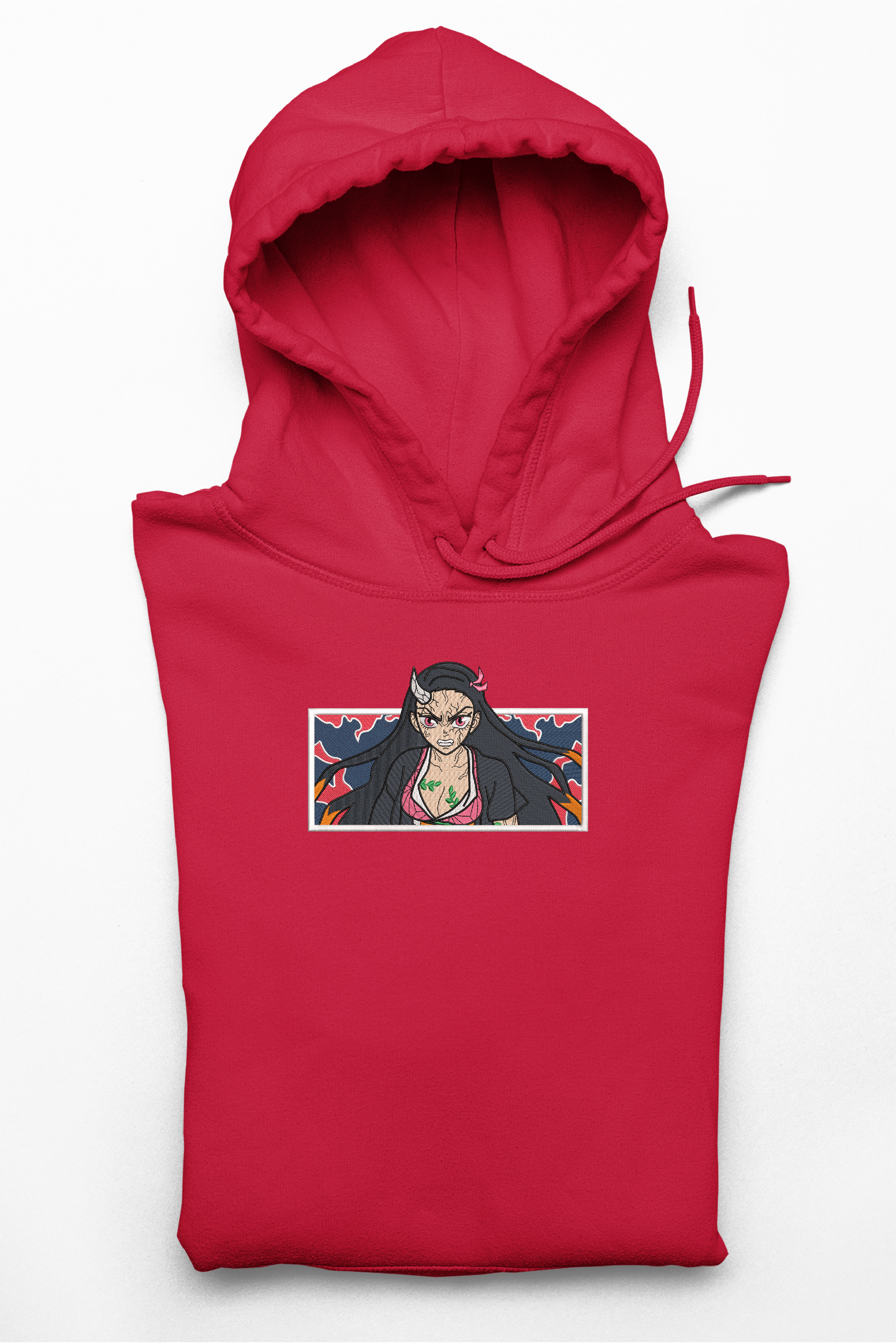 Hanorac anime brodat cu Nezuko v3 din Demon Slayer