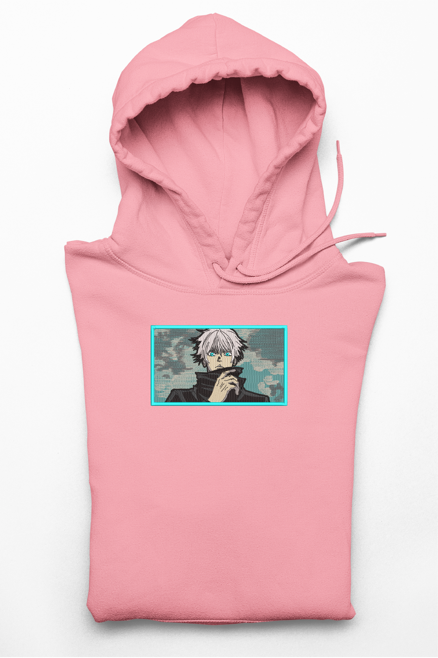 Hanorac anime brodat cu Gojo v3 din Jujutsu Kaisen