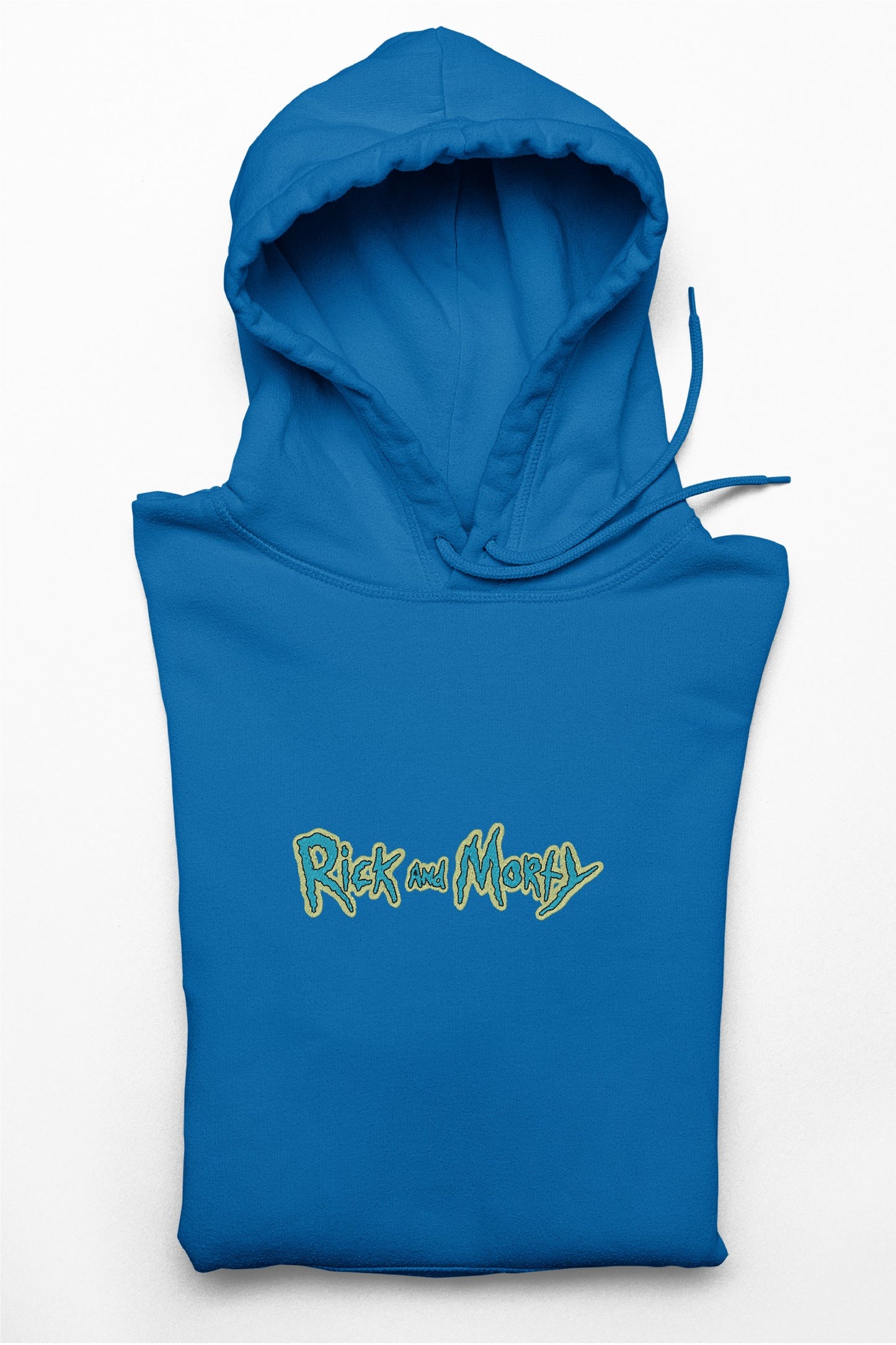 Hanorac anime brodat cu Rick & Morty