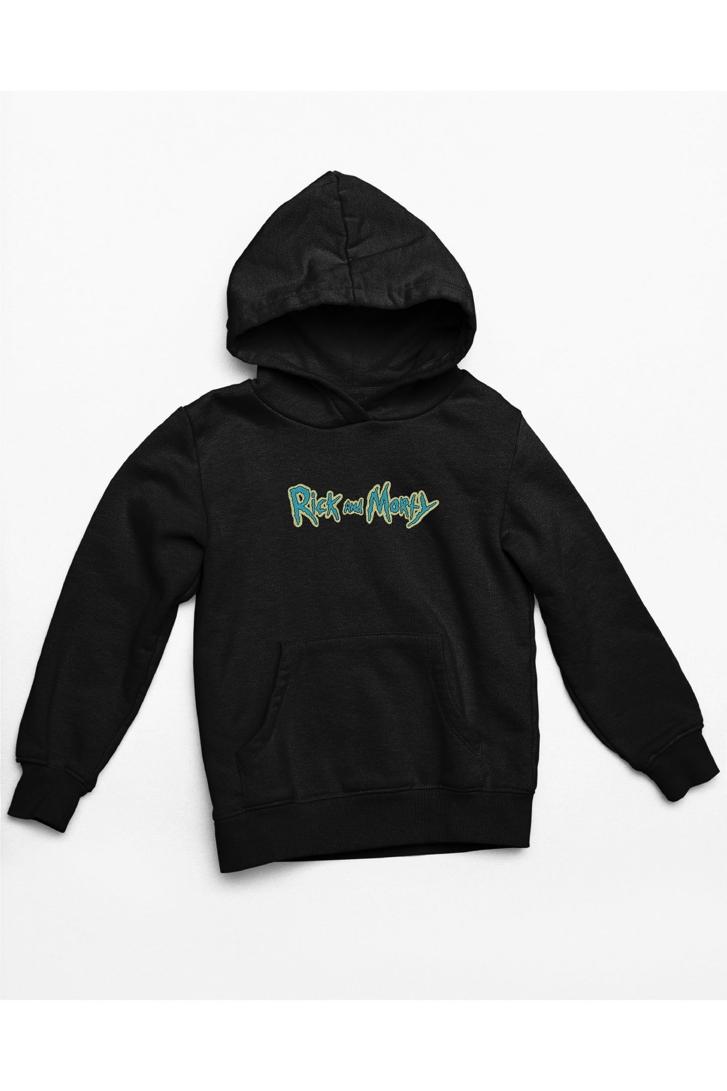 Hanorac anime brodat cu Rick & Morty