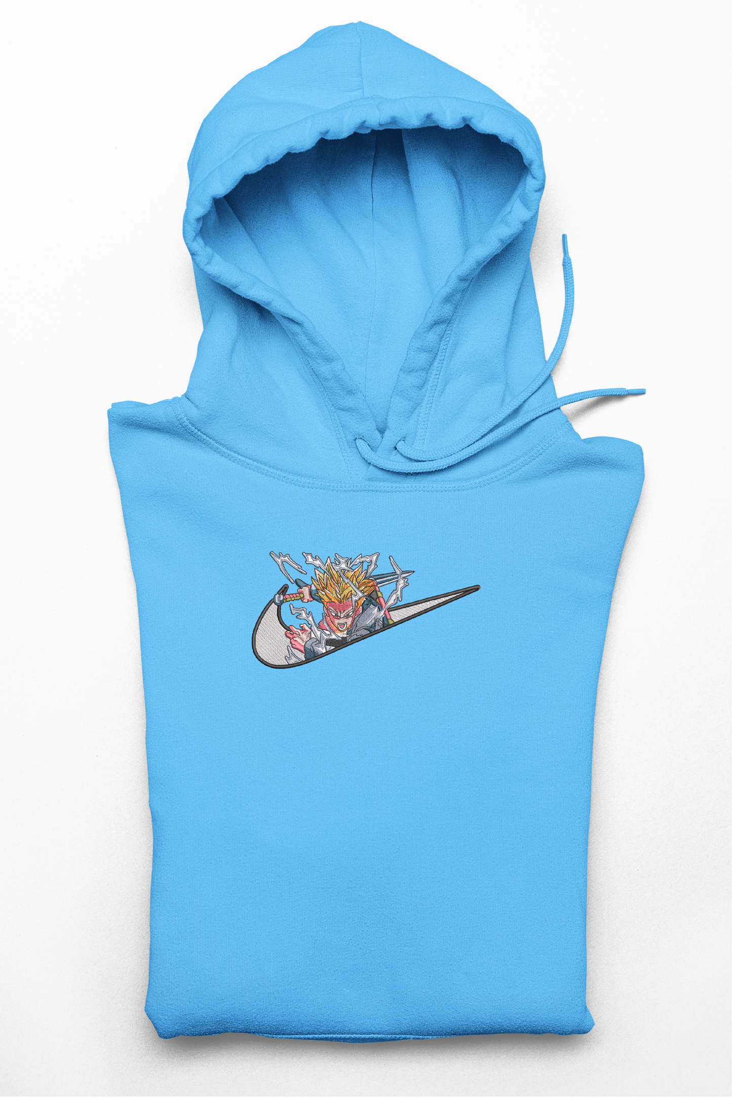 Hanorac anime brodat cu Trunks v2 din Dragonball Z