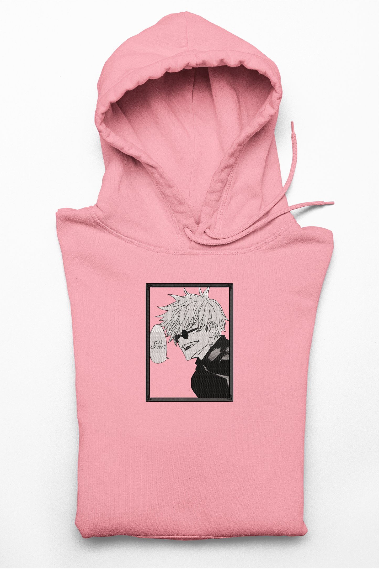 Hanorac anime brodat cu Gojo v4 din Jujutsu Kaisen