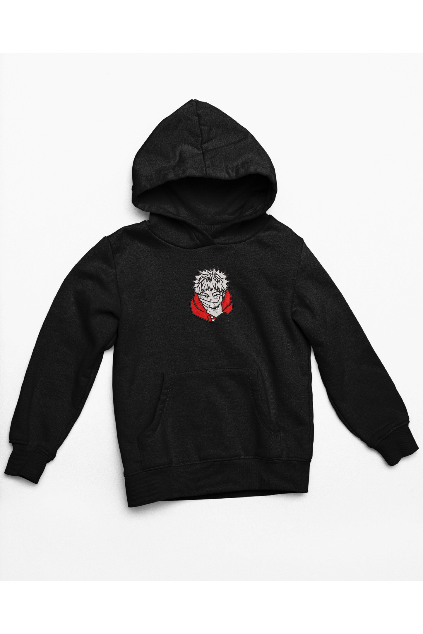 Hanorac anime brodat cu Yuji din Jujutsu Kaisen