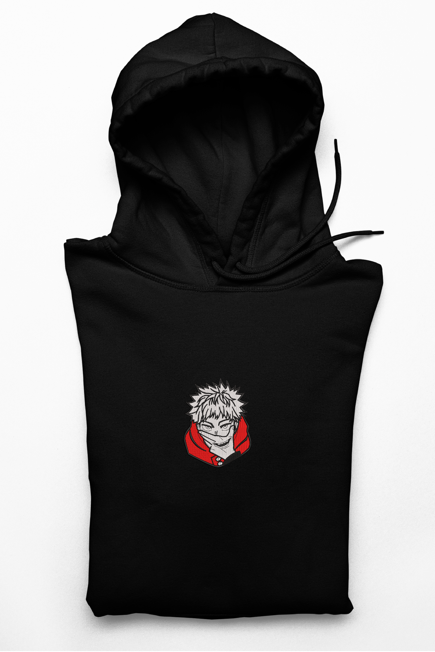 Hanorac anime brodat cu Yuji din Jujutsu Kaisen