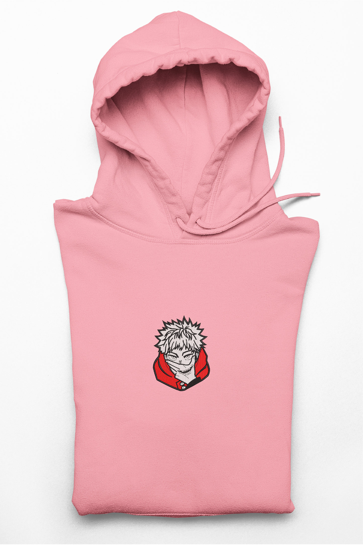 Hanorac anime brodat cu Yuji din Jujutsu Kaisen