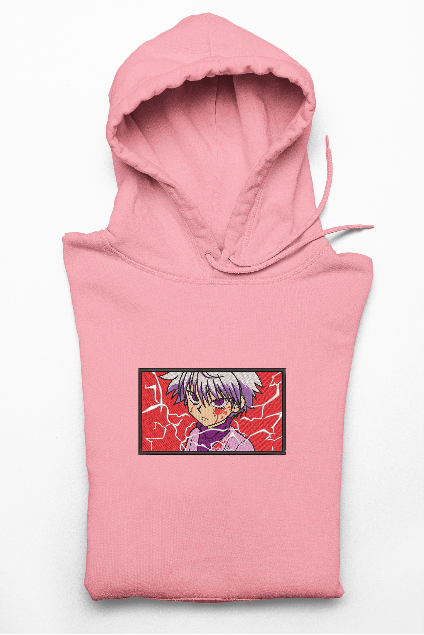 Hanorac anime brodat cu Killua v2 din Hunter X Hunter