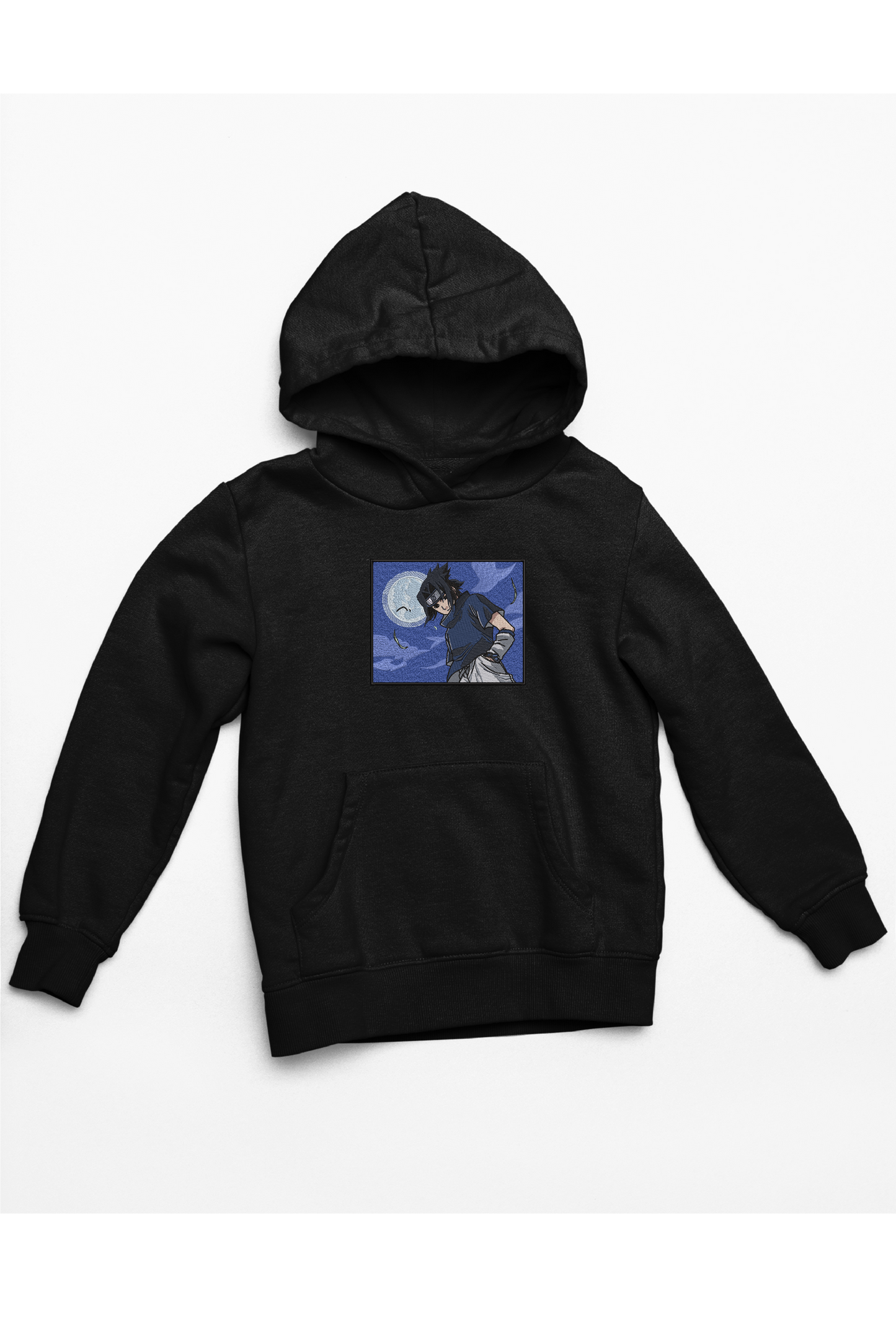 Hanorac anime brodat cu Sasuke din Naruto Shippuden