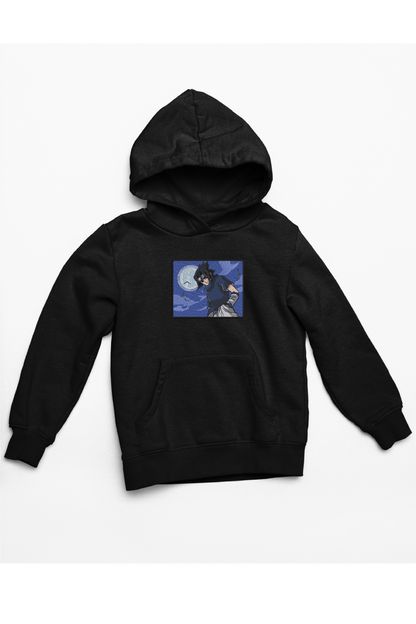Hanorac anime brodat cu Sasuke din Naruto Shippuden