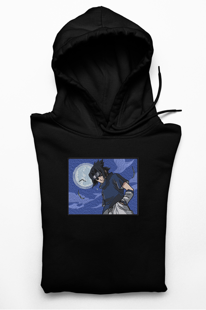 Hanorac anime brodat cu Sasuke din Naruto Shippuden