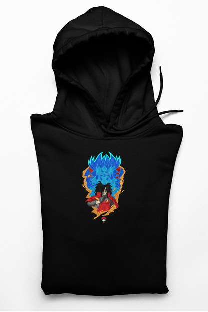 Hanorac anime brodat cu Madara din Naruto Shippuden