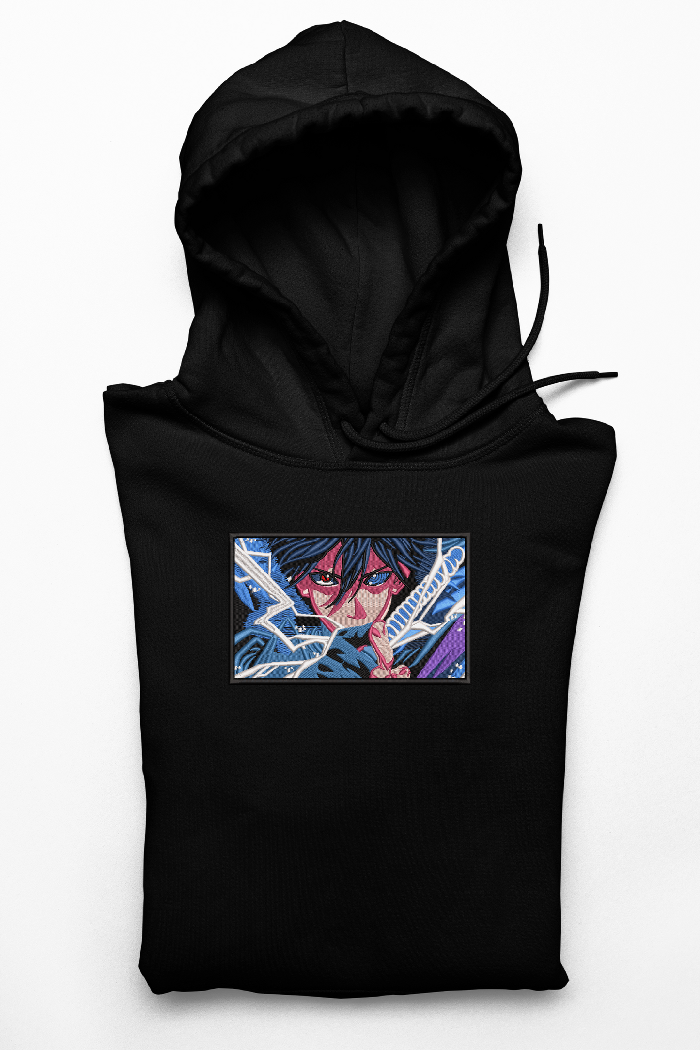 Hanorac anime brodat cu Sasuke din Naruto Shippuden