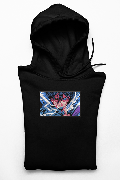 Hanorac anime brodat cu Sasuke din Naruto Shippuden