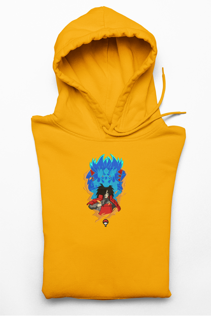 Hanorac anime brodat cu Madara din Naruto Shippuden