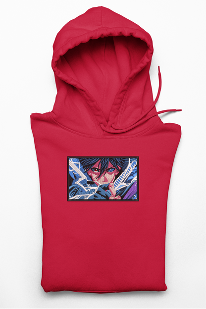 Hanorac anime brodat cu Sasuke din Naruto Shippuden