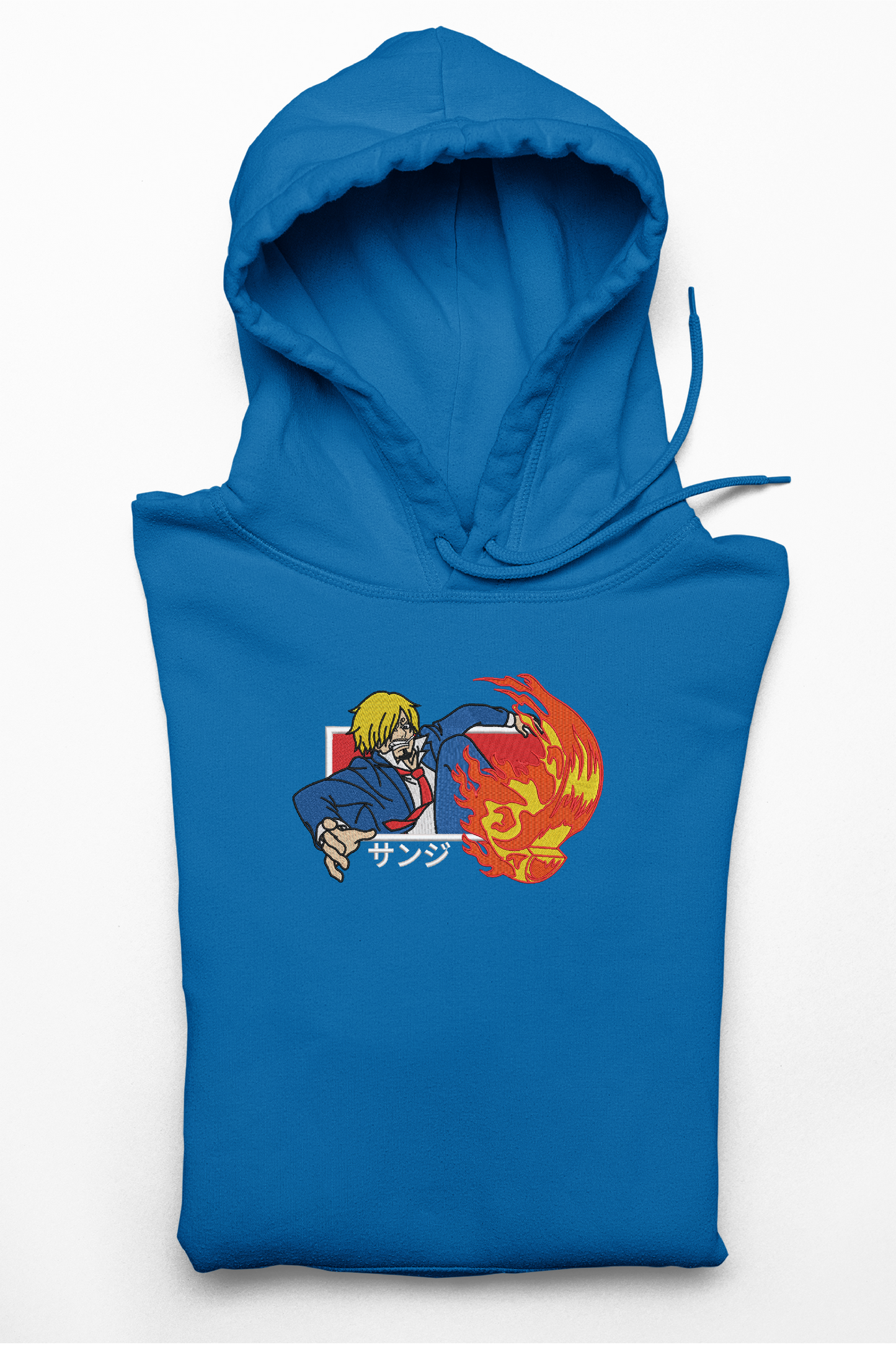 Hanorac anime brodat cu Sanji din One Piece