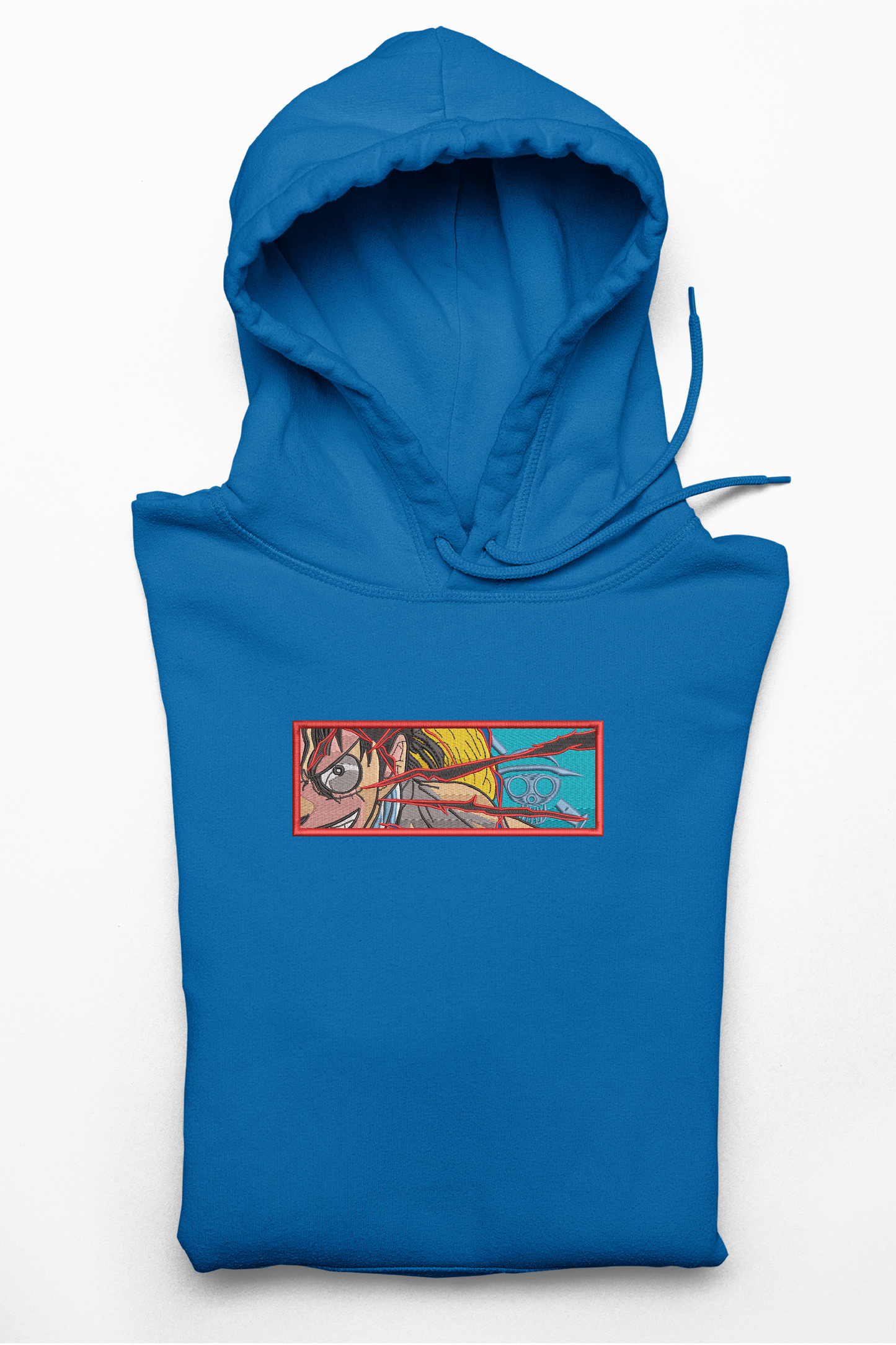 Hanorac anime brodat cu Luffy din One Piece