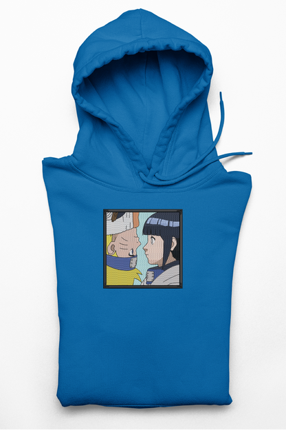 Hanorac anime brodat cu Naruto & Hinata din Naruto Shippuden