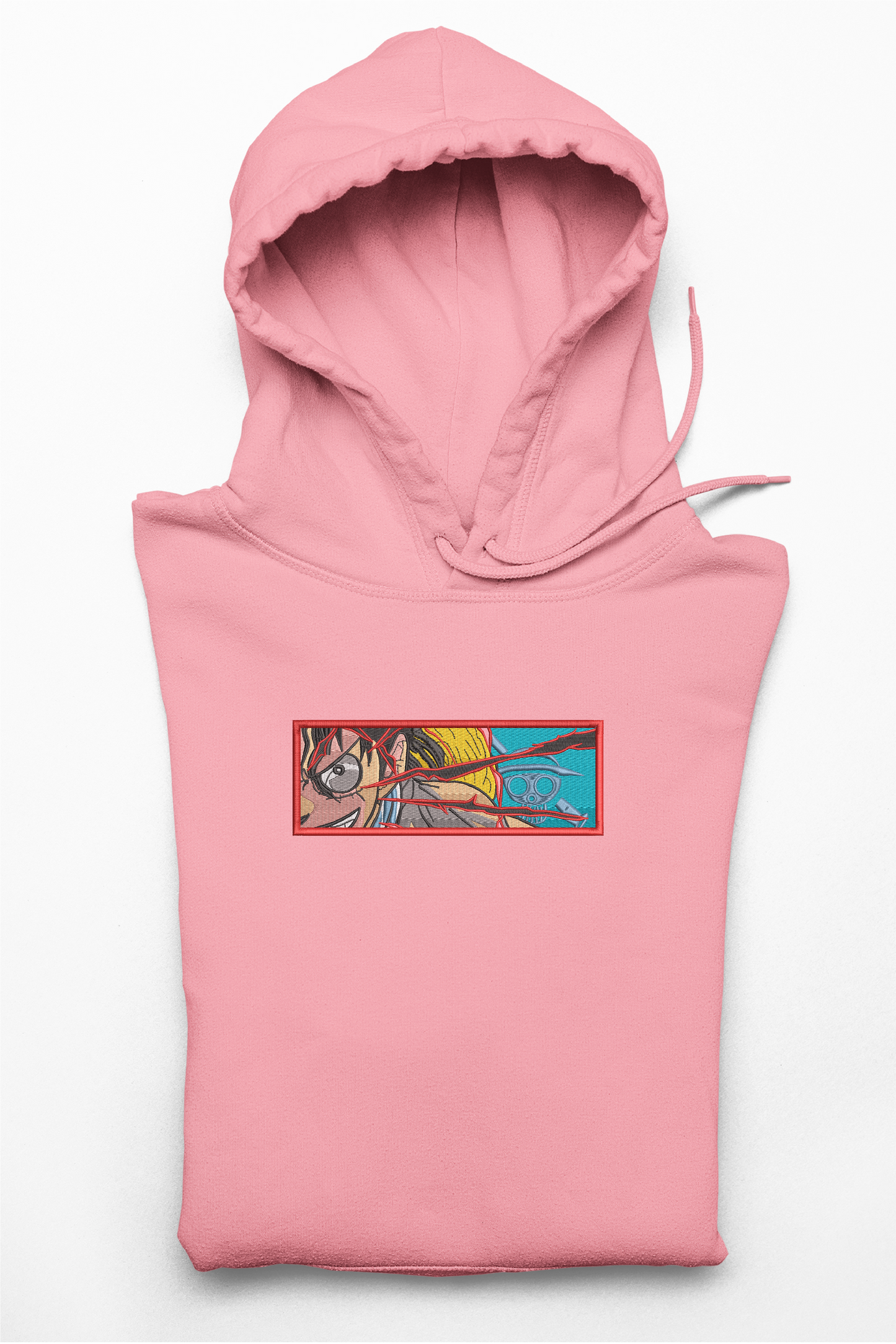 Hanorac anime brodat cu Luffy din One Piece