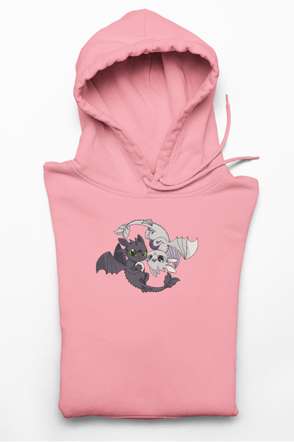 Hanorac anime brodat cu Toothless